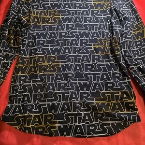 Amazon Essentials Star Wars Logo Black & Gold Long Sleeve Shirt